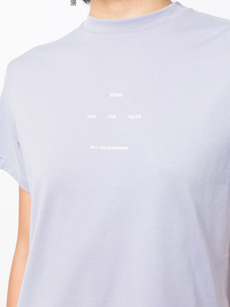 SONG FOR THE MUTE WOMEN LOGO STANDARD TEE - NOBLEMARS