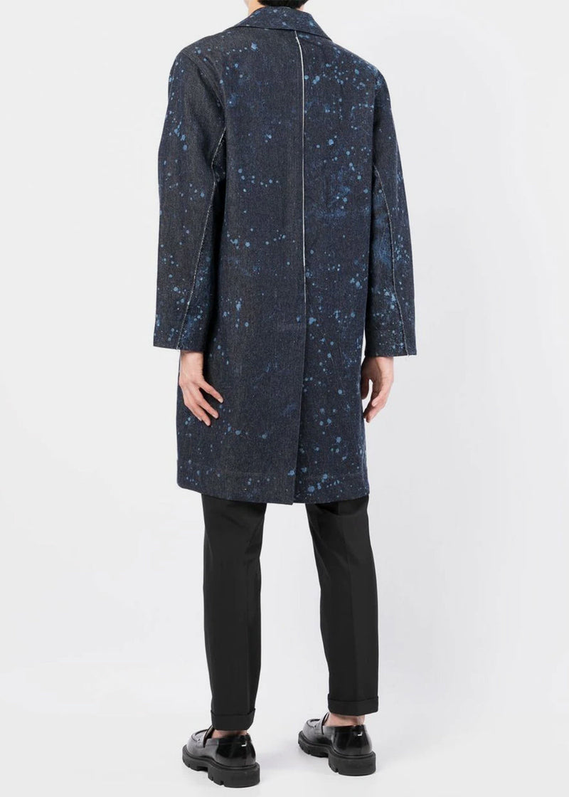 Song for the Mute Indigo Coach Coat - NOBLEMARS