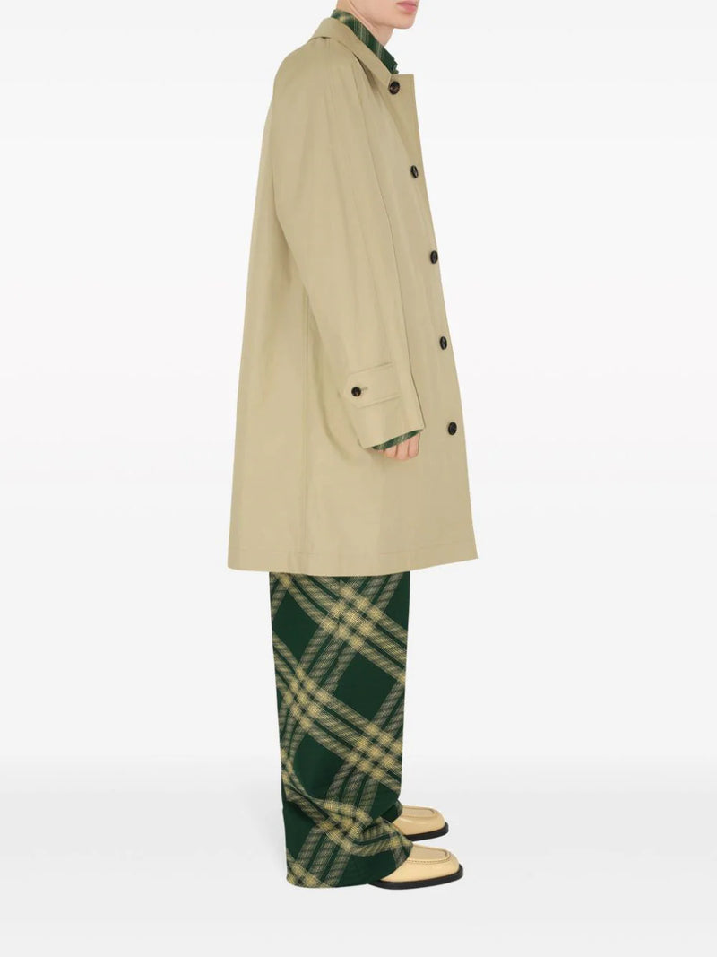 BURBERRY Men Knee Length Raincoat - NOBLEMARS