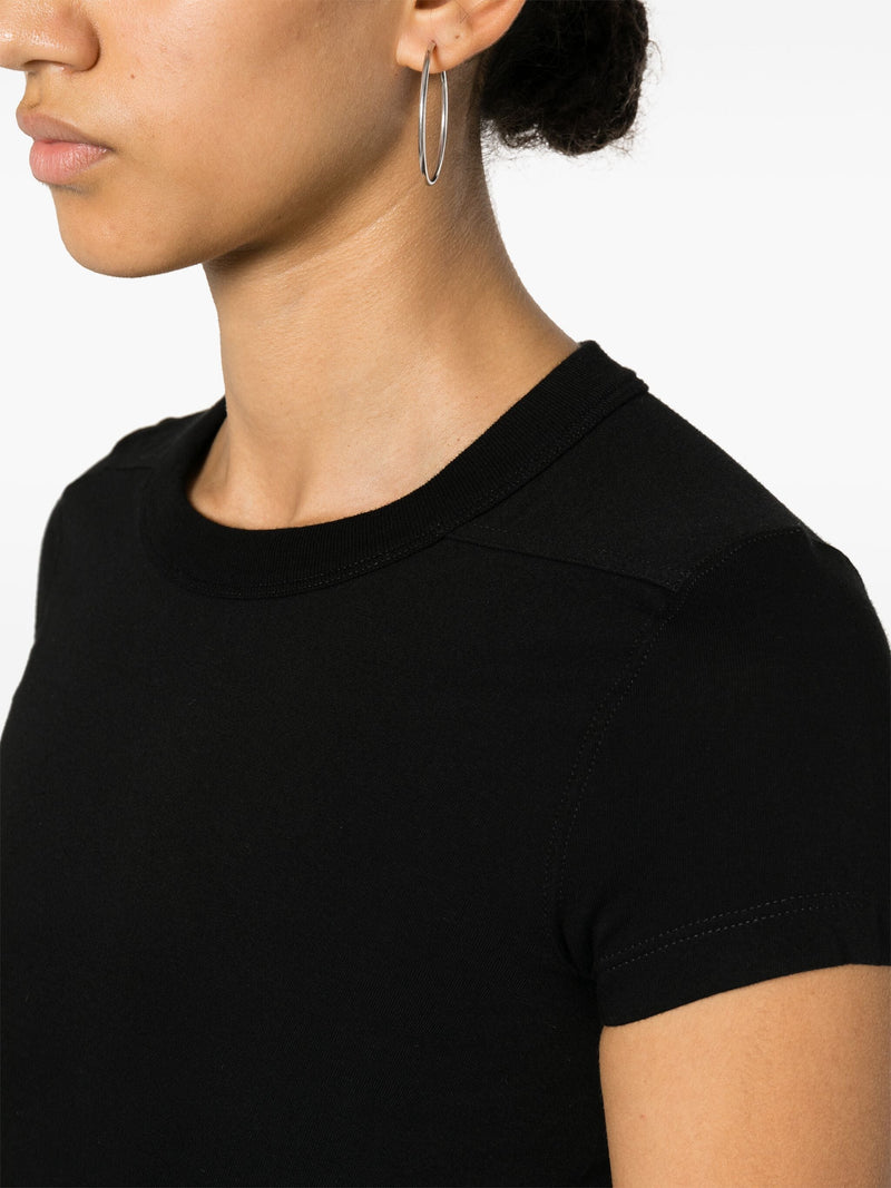 RICK OWENS Women Cropped Level T-Shirt - NOBLEMARS