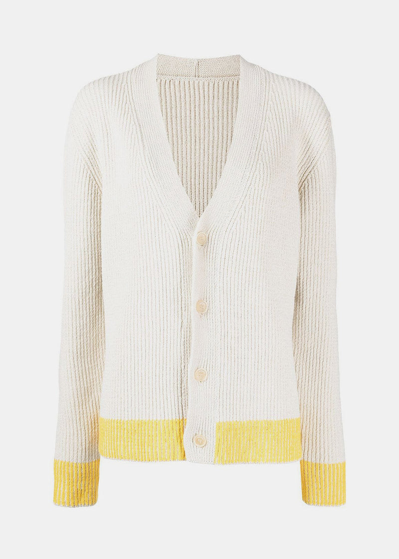 Jacquemus Beige 'Le Cardigan Limone' Cardigan - NOBLEMARS