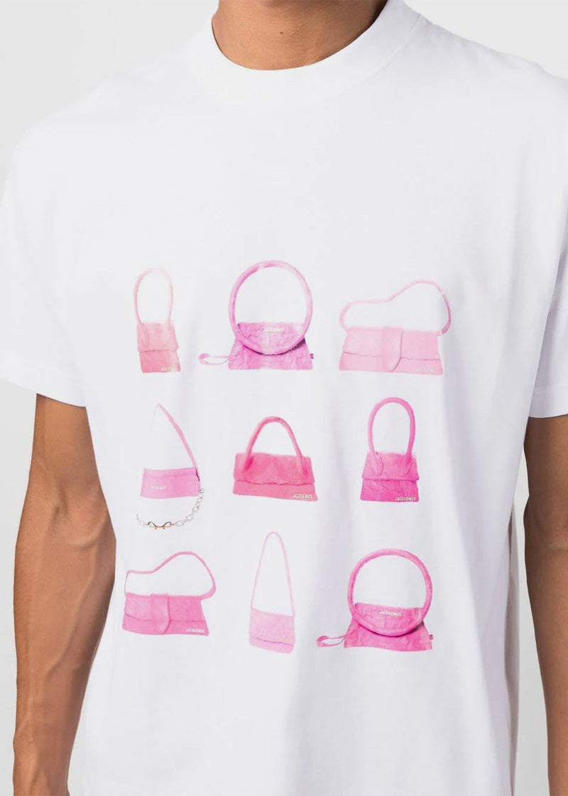 Jacquemus White 'Le T-Shirt Sacs' T-Shirt