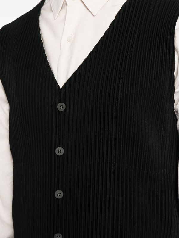 HOMME PLISSE ISSEY MIYAKE Men Basics Vest - NOBLEMARS