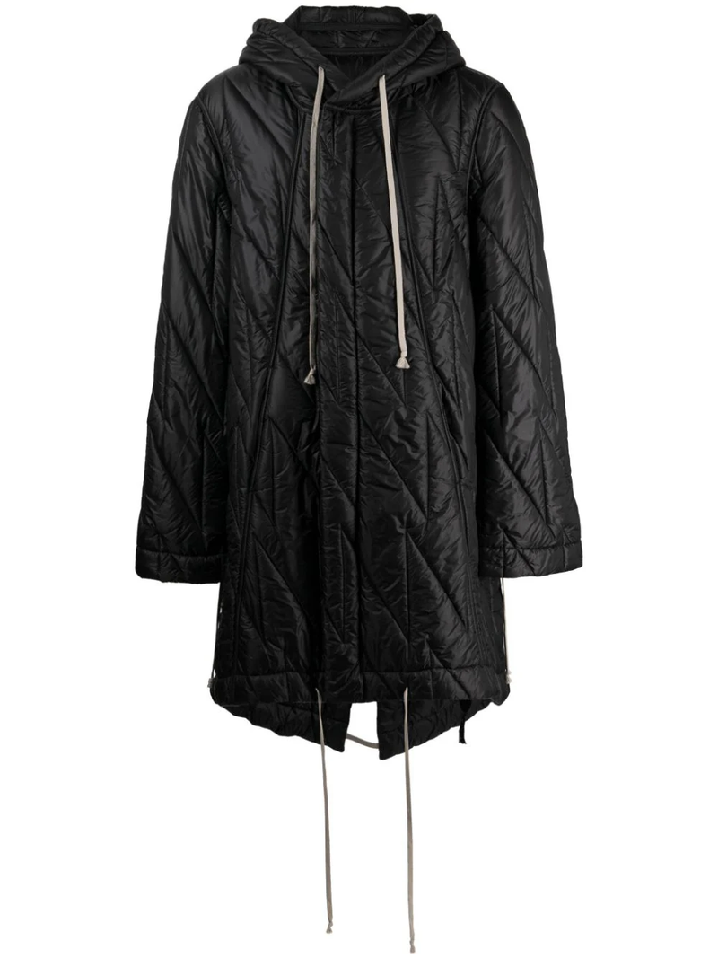 RICK OWENS DRKSHDW MEN FISHTAIL PARKA - NOBLEMARS