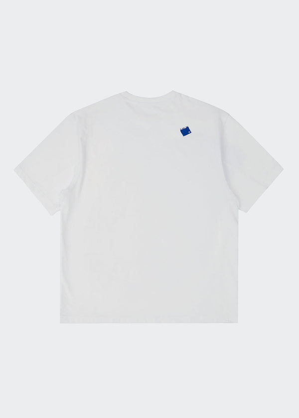 ADER ERROR White Sig; TRS Tag T-Shirt 03 - NOBLEMARS