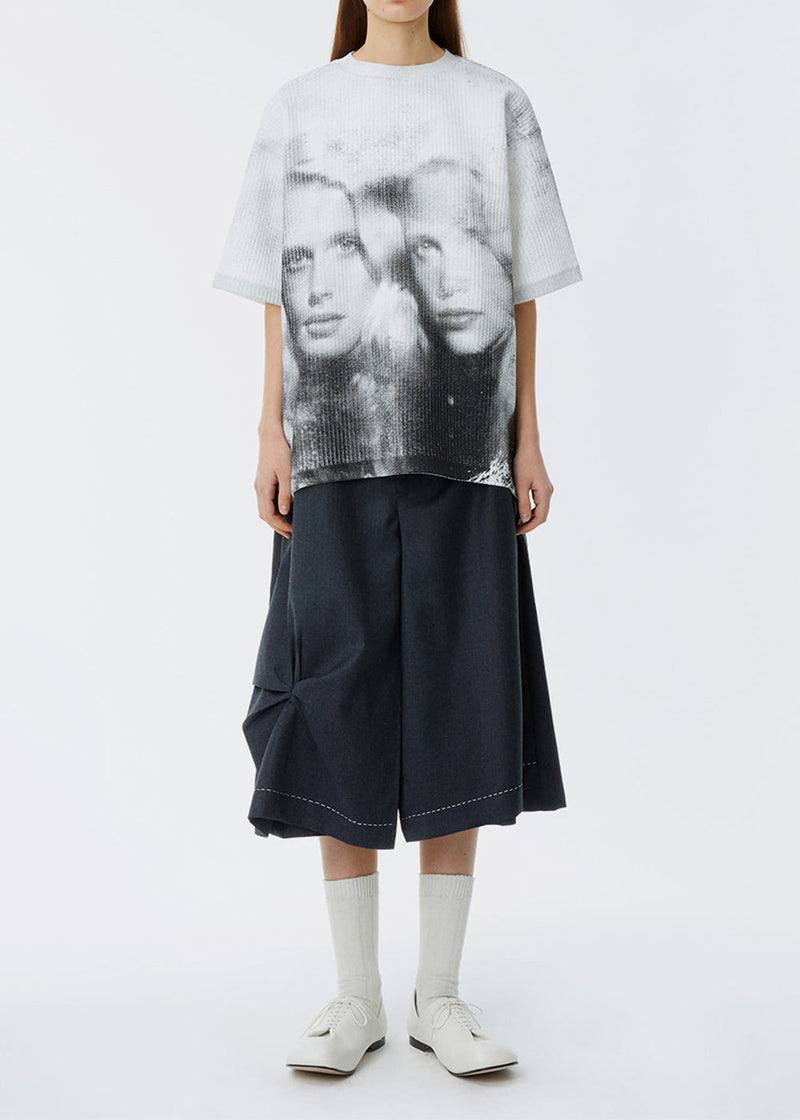 ADER ERROR White Twin Face T-Shirt - NOBLEMARS