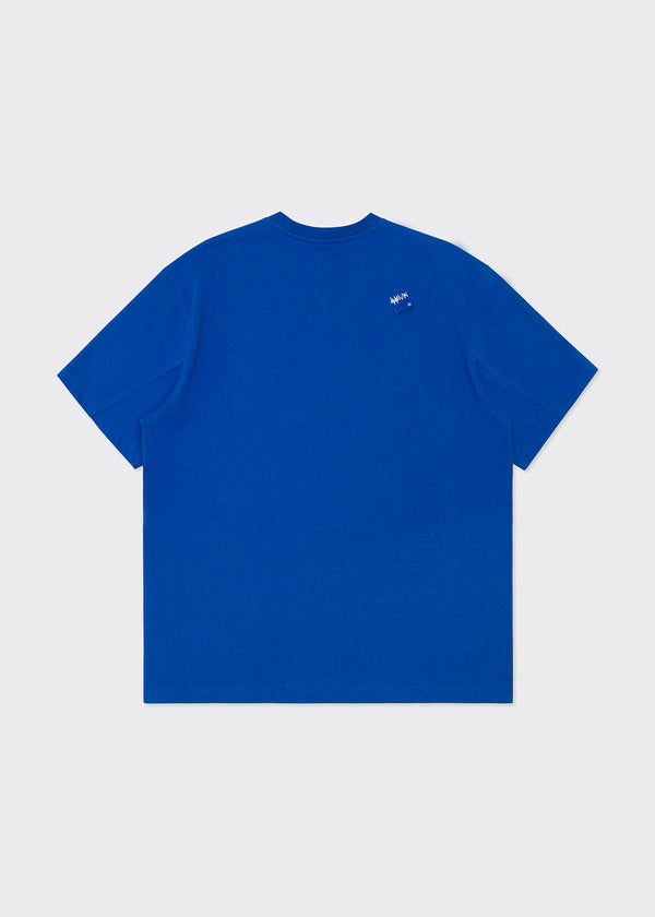 ADER ERROR Blue Sig; TRS Tag T-Shirt 01 - NOBLEMARS