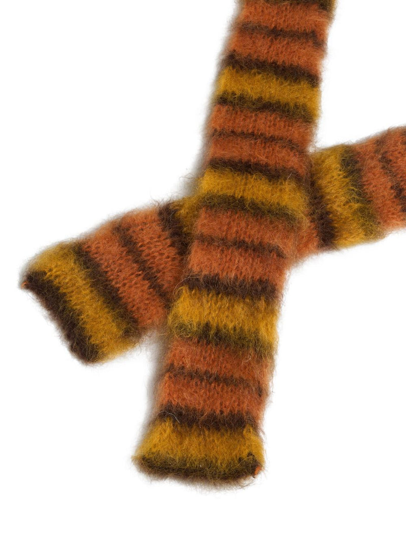 MARNI BRUSHED MOHAIR AND WOOL SCARF - NOBLEMARS