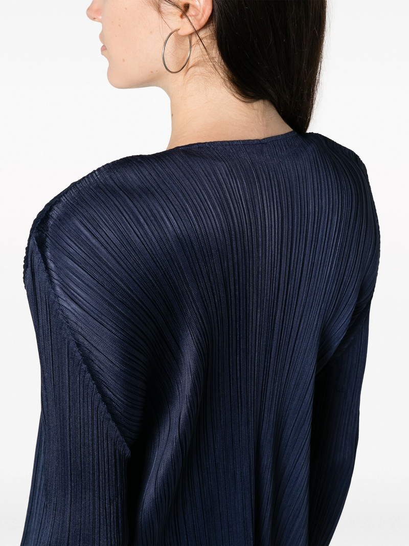 PLEATS PLEASE ISSEY MIYAKE WOMEN MONTHLY COLORS: AUGUST CARDIGAN