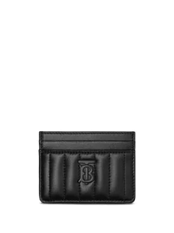 BURBERRY WOMEN LOLA QUILTED CARD CASE - NOBLEMARS