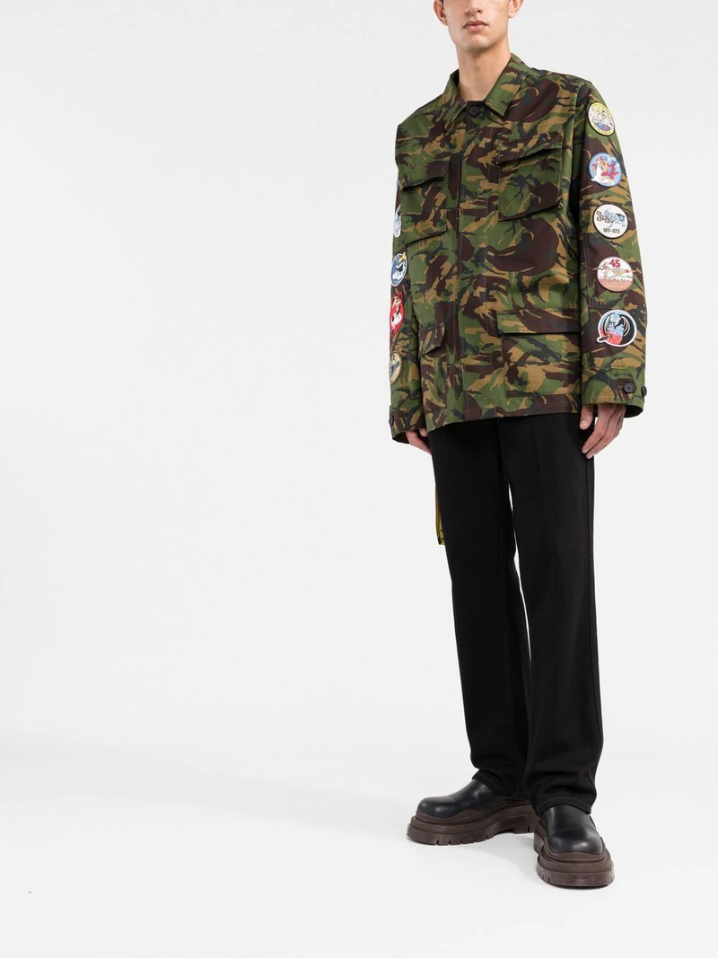 OFF-WHITE PATCH FIELD JACKET - NOBLEMARS