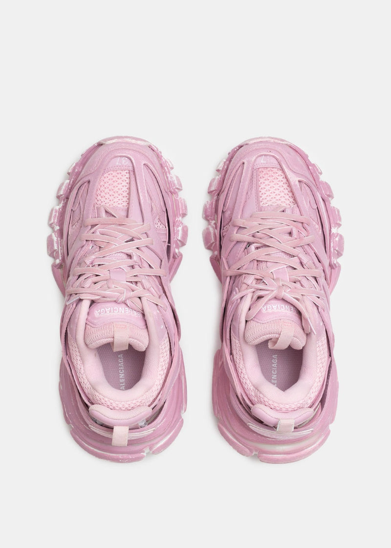Balenciaga Faded Pink Track Sneakers - NOBLEMARS