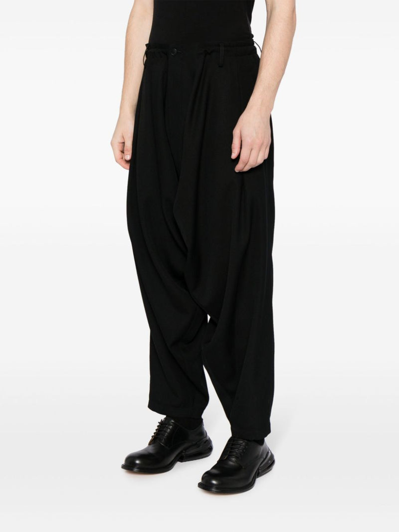 Yohji Yamamoto pour Homme high waisted black trousers — 80s