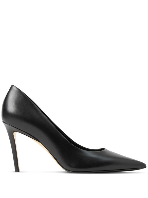 BURBERRY WOMEN LEATHER POINT-TOE PUMPS - NOBLEMARS