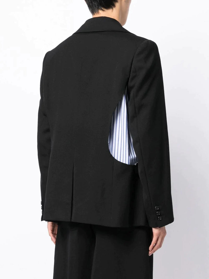 COMME DES GARCONS HOMME PLUS MEN SIDE CIRCLE CUT JACKET