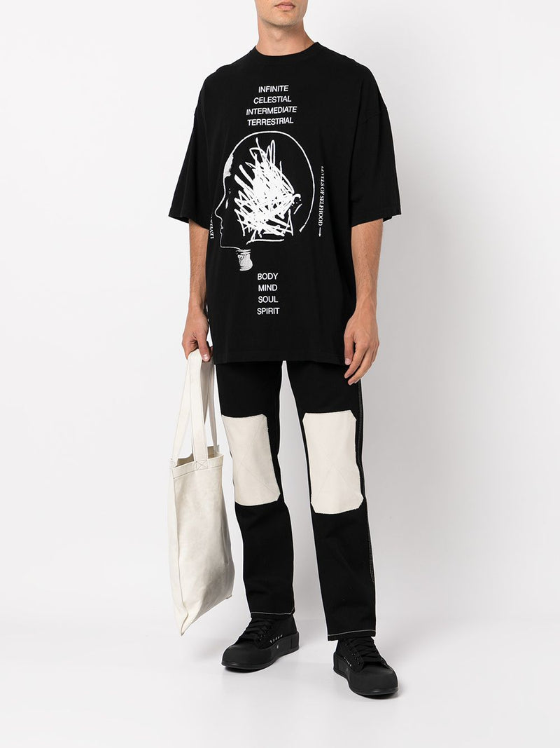 UNDERCOVER MEN REALITY AND SELFHOOD PRINTED T-SHIRT - NOBLEMARS