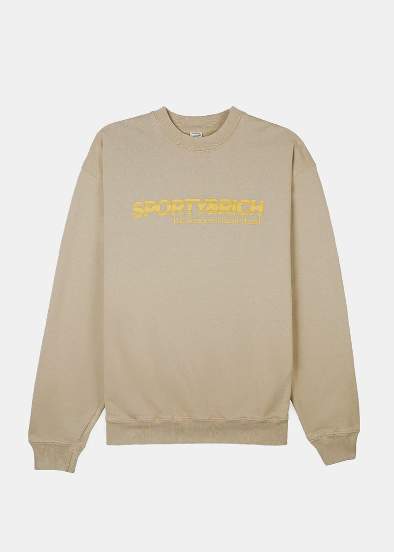 Sporty & Rich Nutmeg Science Sweatshirt - NOBLEMARS
