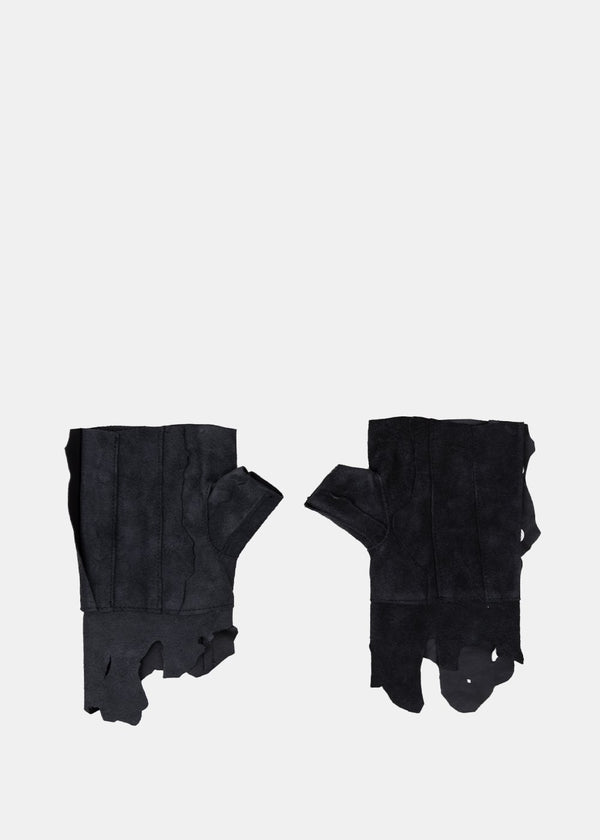 C2H4 Black mastermind JAPAN Edition Chain Gloves - NOBLEMARS