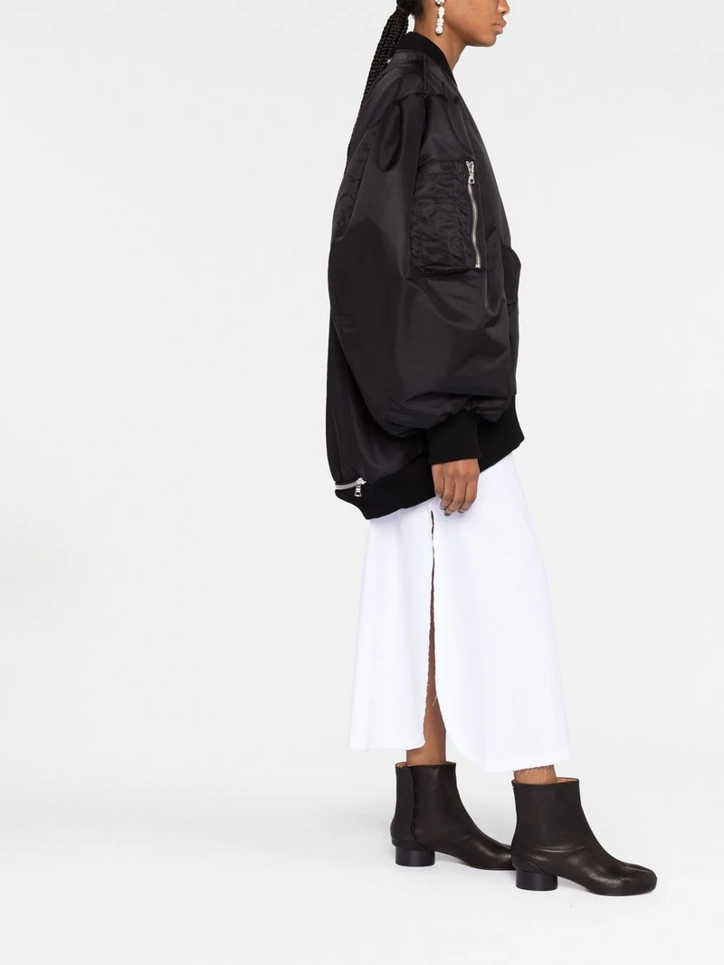 Balenciaga Shrunk Bomber - Black - Size Xs