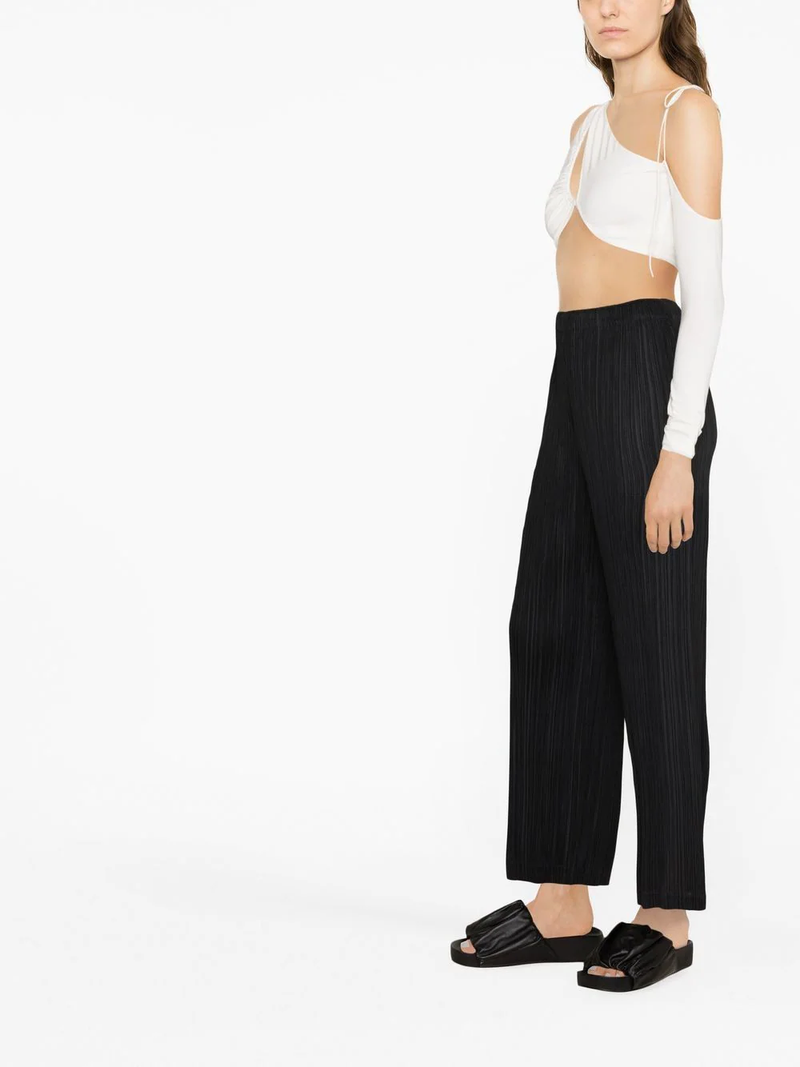 PLEATS PLEASE ISSEY MIYAKE WOMEN THICKER BOTTOMS PANTS - NOBLEMARS