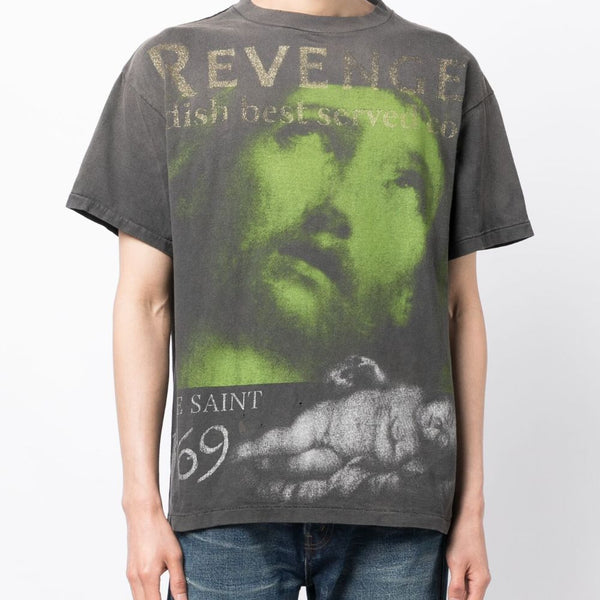 SAINT MICHAEL UNISEX REVENGE T-SHIRT - NOBLEMARS