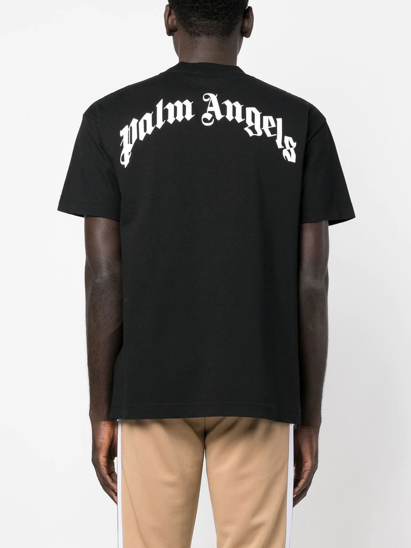 Palm Angels - Classic Logo Over t'shirt, Men, Black