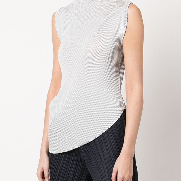 ISSEY MIYAKE WOMEN MISTY PLEATS SHIRT - NOBLEMARS