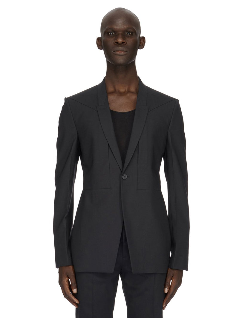 Rick Owens Men Soft Soft Blazer - NOBLEMARS