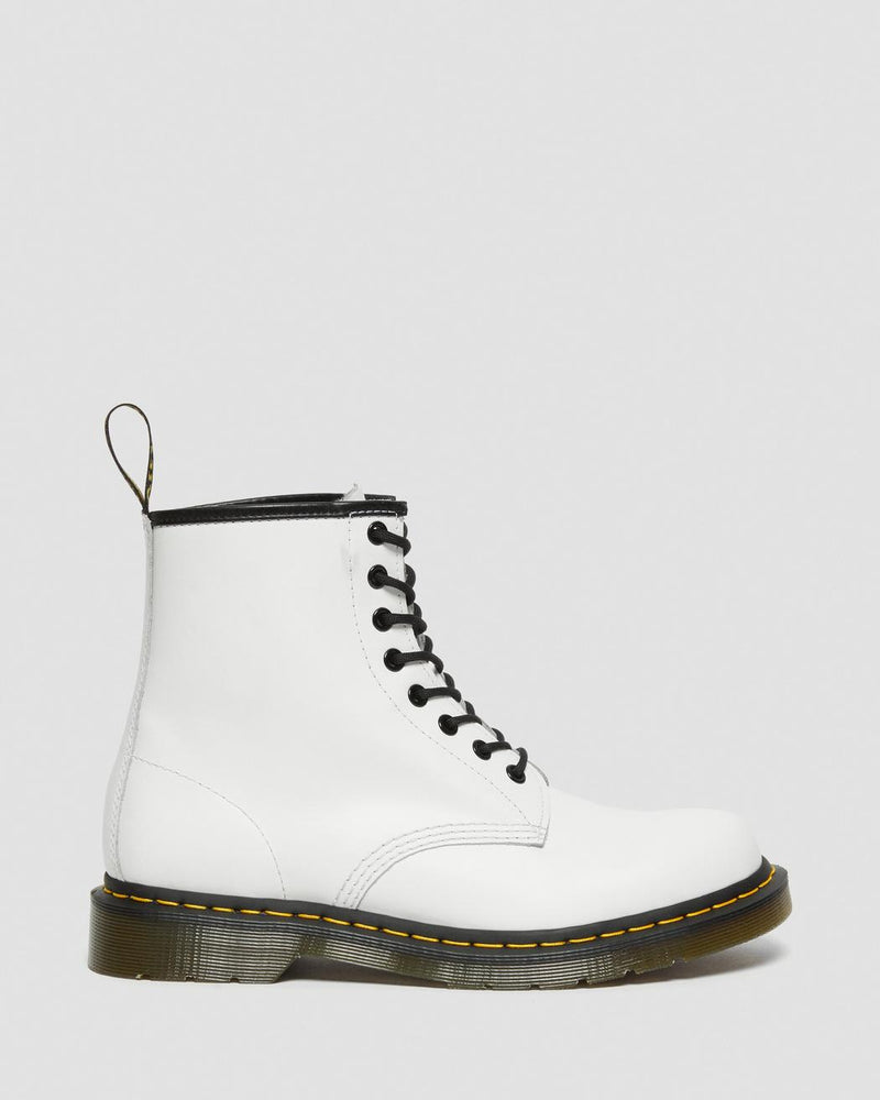 DR. MARTENS 1460 SMOOTH LEATHER LACE UP BOOTS