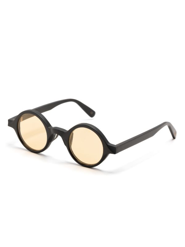 Rigards X Uma Wang Black (Frame) X Yellow (Lens) Sunglasses