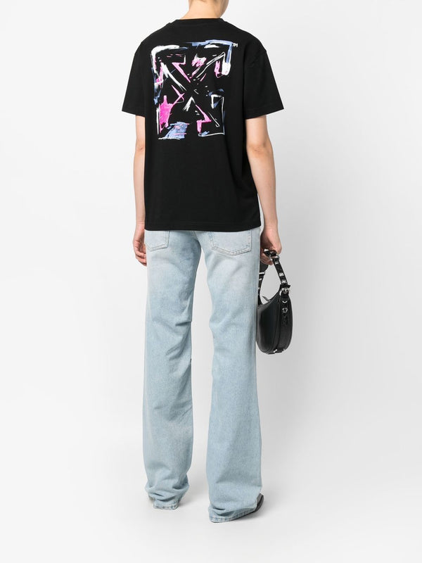 OFF-WHITE WOMEN HOTCHPOTCH ARROW CASUAL TEE - NOBLEMARS