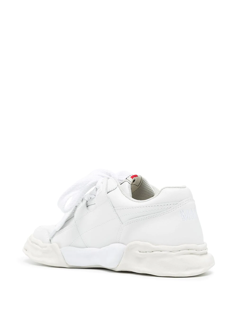 MAISON MIHARA YASUHIRO PARKER LEATHER OG SOLE LOW TOP SNEAKERS - NOBLEMARS