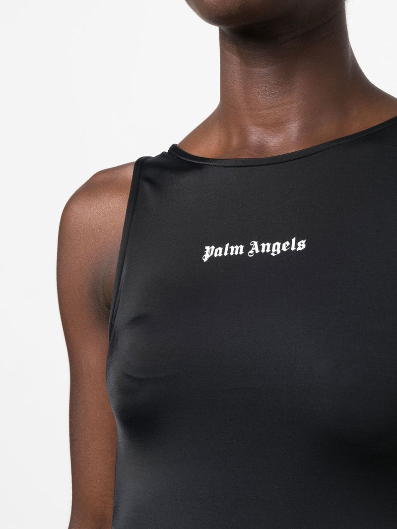 PALM ANGELS WOMEN TRACK ACTIVE TANK TOP
