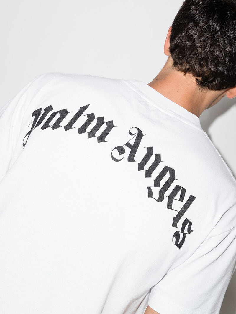 PALM ANGELS MEN CLASSIC LOGO OVER TEE - NOBLEMARS