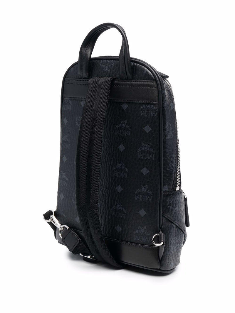 MCM Small Klassik Visetos Sling Style Backpack