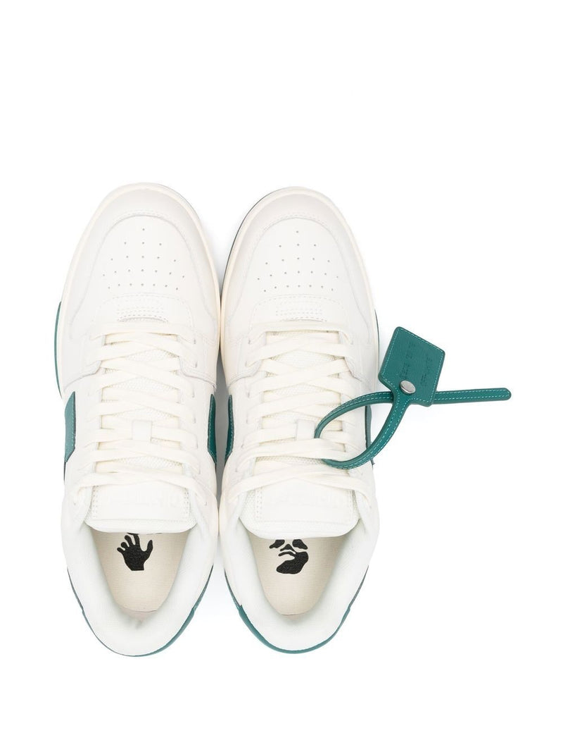 OFF-WHITE MEN OUT OF OFFICE CALF LEATHER SNEAKER - NOBLEMARS