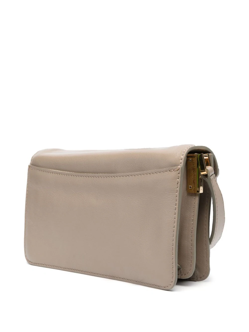 Medium trunk soft leather shoulder bag - Marni - Women | Luisaviaroma