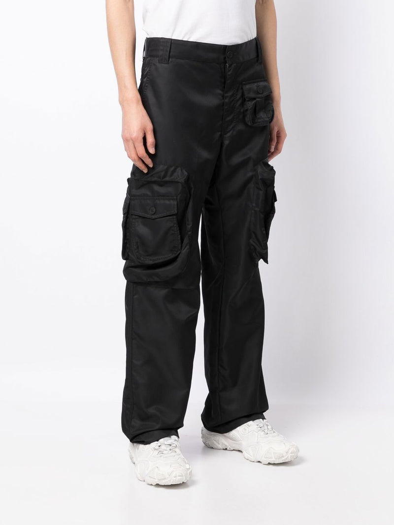 Nylon Cargo Trousers in Black - Men | Burberry® Official