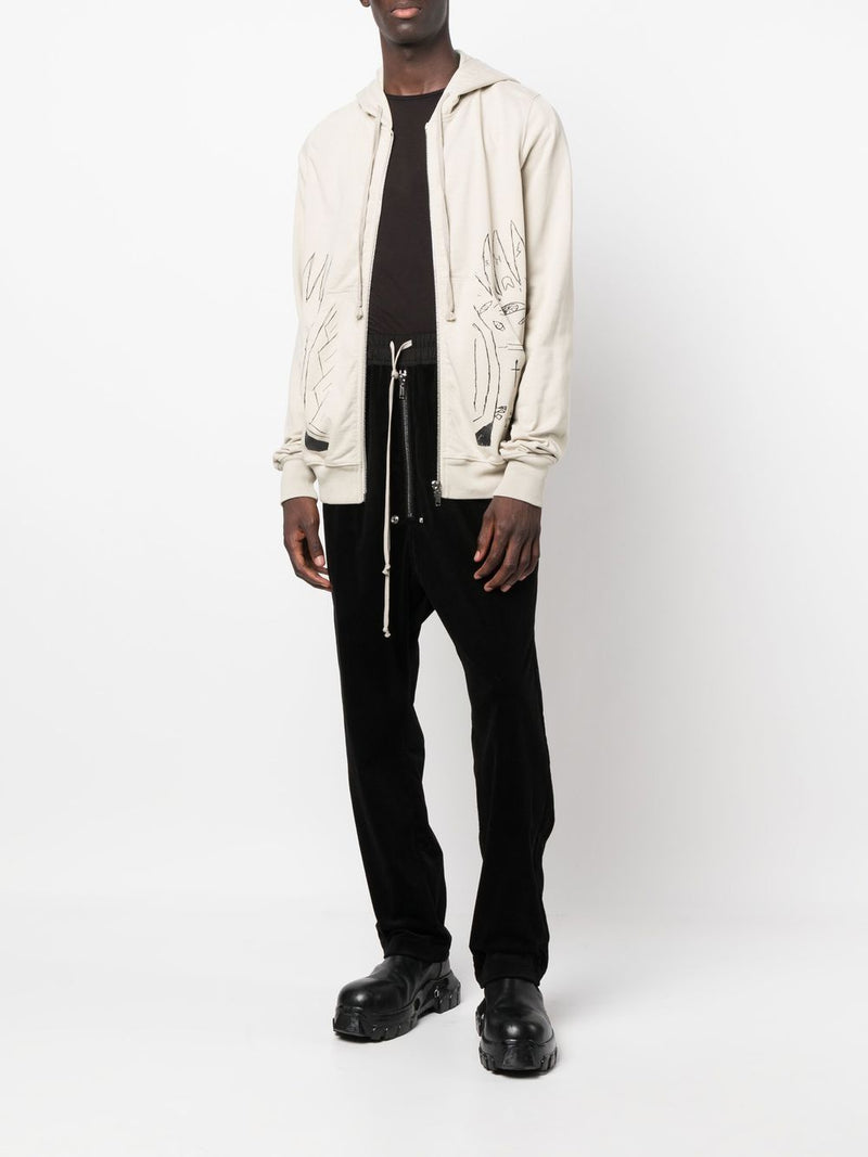 RICK OWENS DRKSHDW MEN GETH BELA PANTS - NOBLEMARS