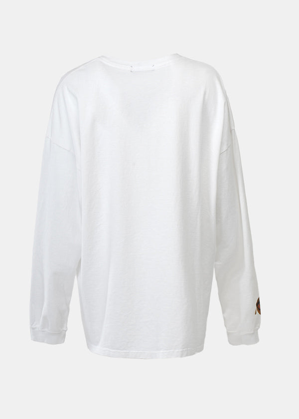 Undercover White Longsleeve T-Shirt - NOBLEMARS