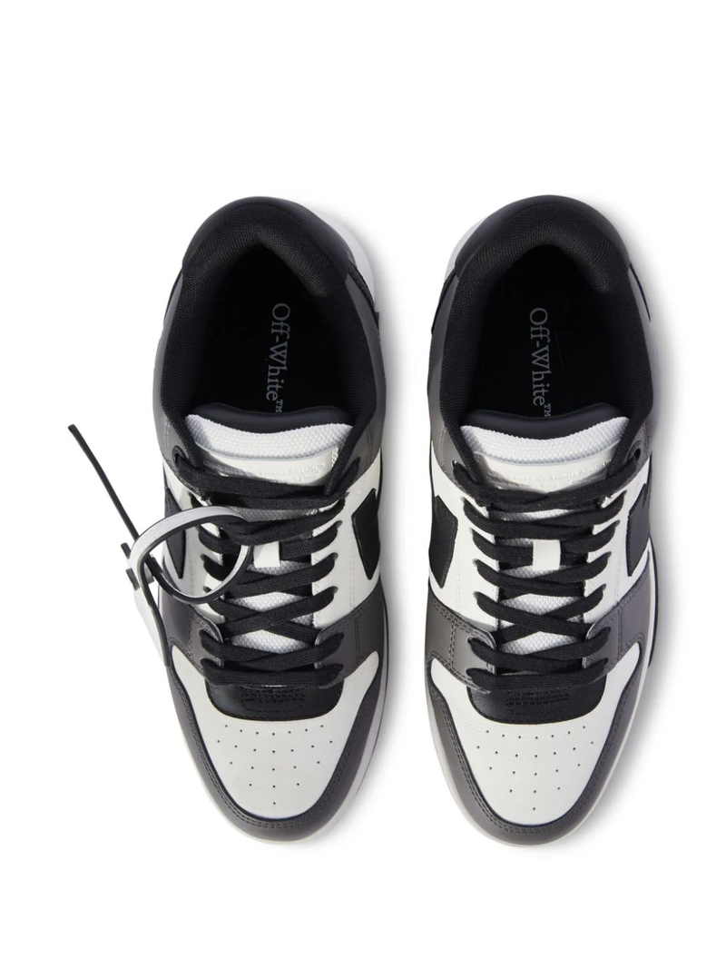 OFF-WHITE Men Out Of Office Calf Leather Sneakers - NOBLEMARS