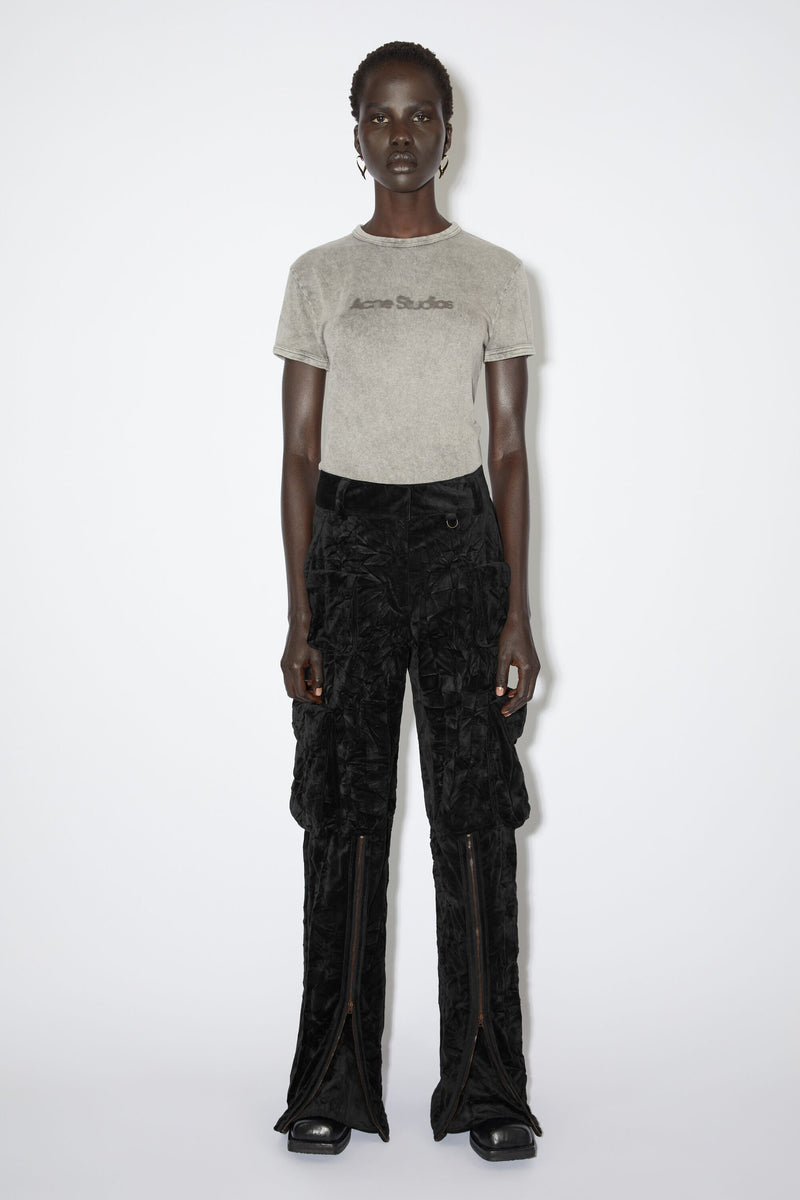 Acne Studios – Corduroy Cargo Trousers Black