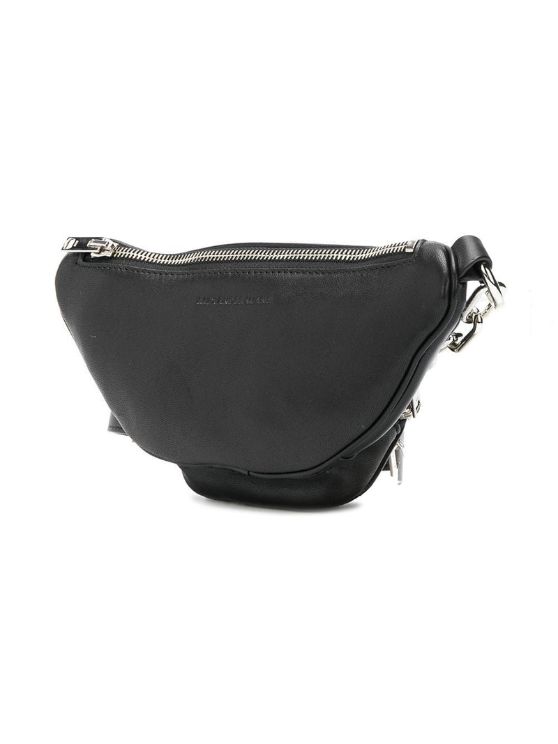 ALEXANDER WANG ATTICA MINI FANNY PACK WITH METAL CHAIN - NOBLEMARS
