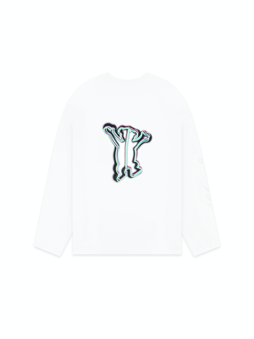 WE11DONE UNISEX COLORFUL TEDDY PRINT L/S T-SHIRT - NOBLEMARS