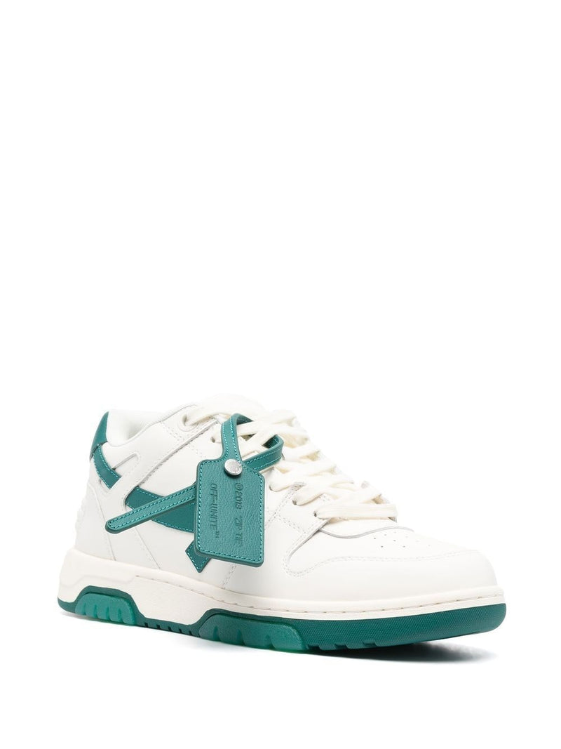 OFF-WHITE MEN OUT OF OFFICE CALF LEATHER SNEAKER - NOBLEMARS