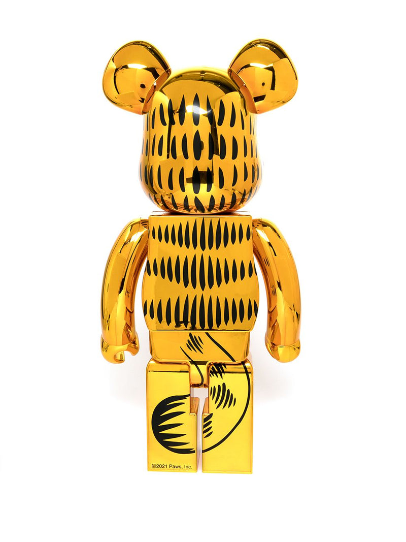 BE@RBRICK PLUS GOLD CHROME Ver. 1000％-