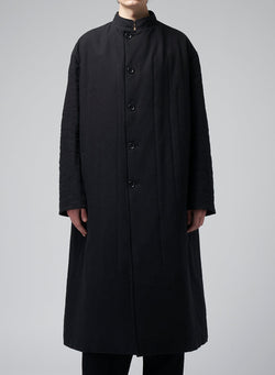 Yohji Yamamoto Pour Homme K-Padded Stand C Coat - NOBLEMARS