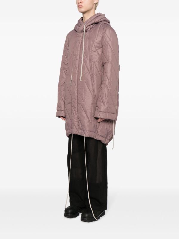 RICK OWENS DRKSHDW MEN FISHTAIL PARKA - NOBLEMARS