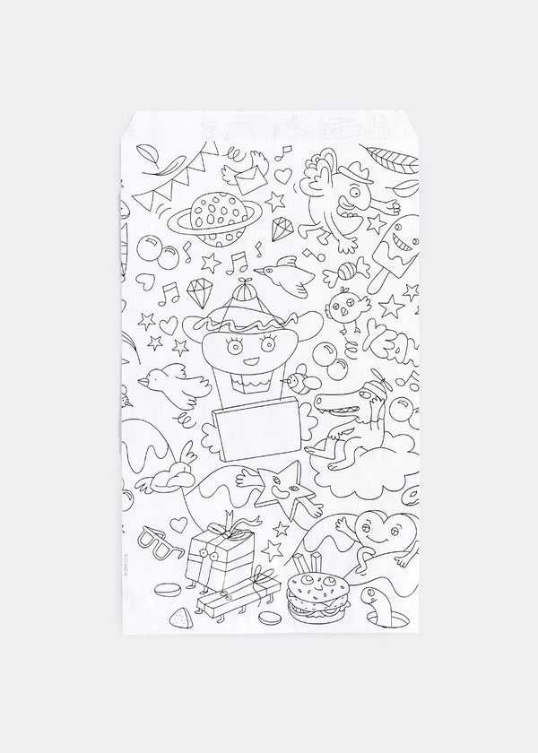 OMY Coloring Paper Bags - Set of 8 - NOBLEMARS