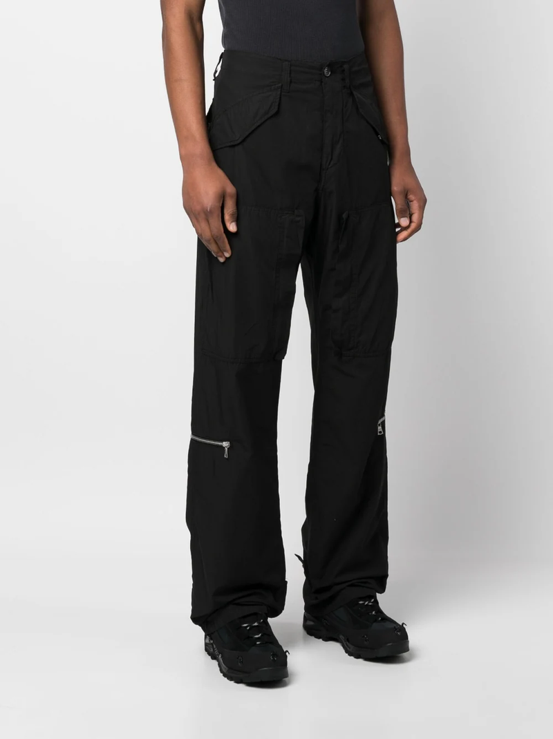 PALM ANGELS MEN LOGO LIGHT CARGO PANTS - NOBLEMARS